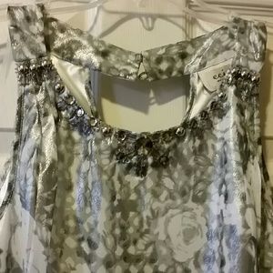 Bejeweled blouse